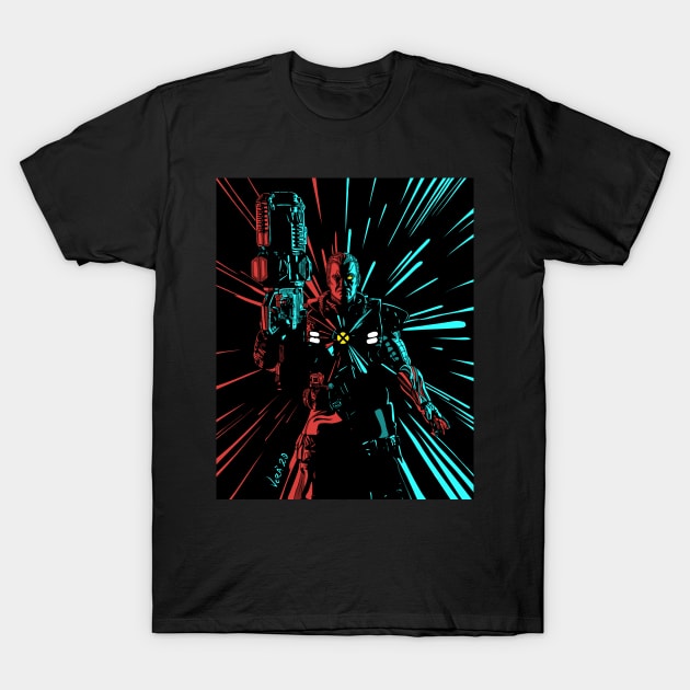 Cable T-Shirt by ArtByVincentVera